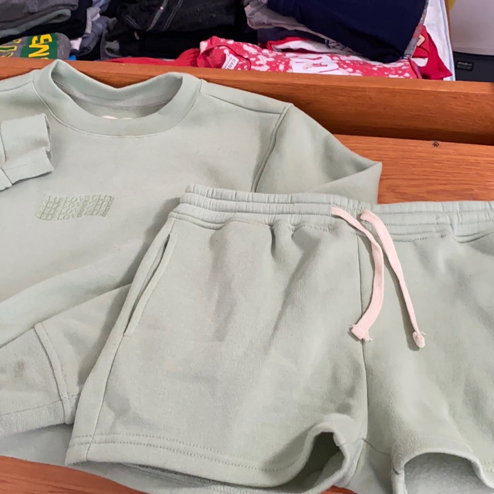 Self love club matching set